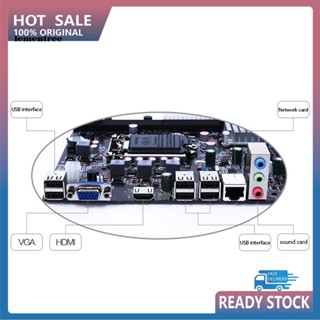 &lt;lementree&gt; เมนบอร์ดคอมพิวเตอร์ ซ็อกเก็ต LGA 1155 DDR3 Micro ATX สําหรับ Intel H61