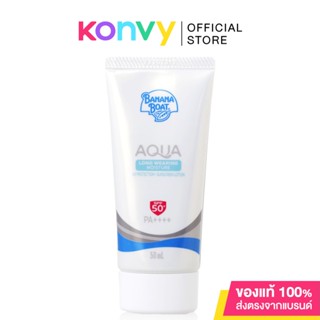 Banana Boat Aqua Long Wearing Moisture UV Protection Sunscreen Lotion SPF50+/PA++++ 50ml กันแดด สำหรับกิจกรรมกลางเเจ...