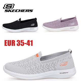 Skechers_ รองเท้าลําลอง สวมหุ้มข้อ สําหรับสตรี น้ําหนักเบา กันลื่น เบอร์ 35-41