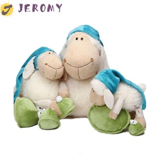 Jeromy ตุ๊กตาแกะ หมอนกอด 25/35/50 ซม. ตุ๊กตาแกะ ของเล่นเด็ก นุ่ม และน่ารัก แกะน้อย ของเล่นเด็ก