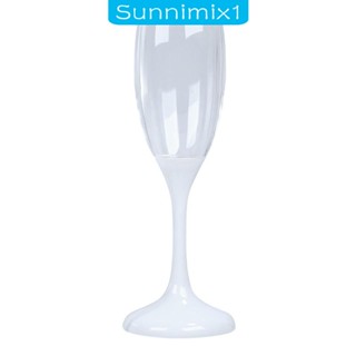 [Sunnimix1] แว่นตาฟลุต LED 150 มล. สําหรับค็อกเทล งานแต่งงาน บาร์