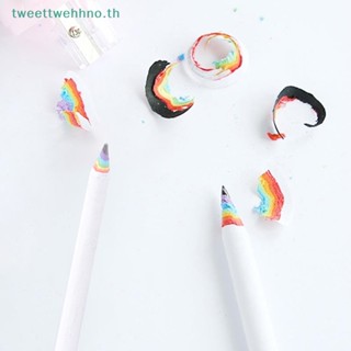 Tweettwehhno ดินสอสี กันฝน สําหรับวาดภาพ ระบายสี นักเรียน เด็ก 1 ชิ้น TH