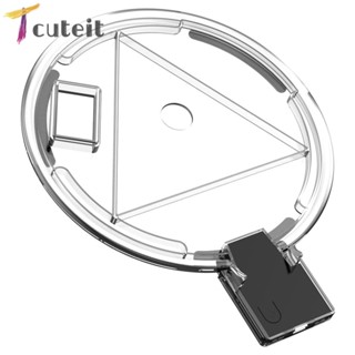 Tcuteit ฐานชาร์จจอยเกม RGB แนวตั้ง สําหรับ PS5