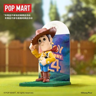 Ihome * POPMART POPMART Disney Anniversary Pixar Series ของเล่นกล่องปริศนา ฟิกเกอร์ สร้างสรรค์