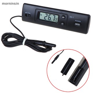 Morn เครื่องวัดอุณหภูมิในรถยนต์ พร้อมเซนเซอร์ สําหรับหน้าจอดิจิทัล LCD A/C EN