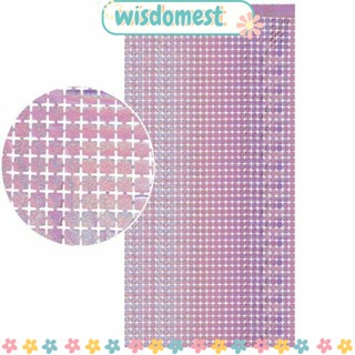 Wisdomest ผ้าม่านกลิตเตอร์ อเนกประสงค์ สําหรับตกแต่งปาร์ตี้วันเกิด