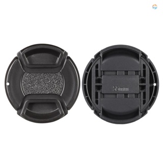 {Fsth} 55mm Center Pinch Snap-on Lens Cap Cover Keeper Holder for Canon   Olympus DSLR Camera Camcorder