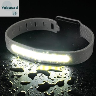 [Yobusad.th] ปลอกแขน COB LED 350mAh 500LM IPX4 กันน้ํา Type-C ชาร์จ USB