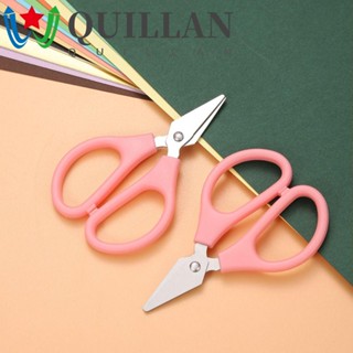 Quillan กรรไกรสเตนเลส ขนาดเล็ก ทนทาน สีแคนดี้ สําหรับผู้ใหญ่ 10 ชิ้น