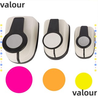 Valour เครื่องเจาะรูกระดาษ ABS ทรงกลม ประหยัดแรงงาน หลายขนาด