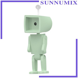 [Sunnimix] โคมไฟกลางคืน รูปหุ่นยนต์ สําหรับตกแต่งห้องเด็ก