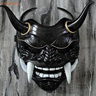 [BaiPester] หน้ากากครึ่งหน้า ลายผี Hannya สไตล์ญี่ปุ่น สําหรับปาร์ตี้ฮาโลวีน