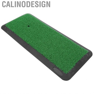 Calinodesign 1X Golfer Practice Swing Mat Training Aids Artificial Lawn Grass Rubber Pad