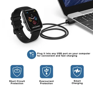 ที่ชาร์จ USB สายชาร์จ แบบแม่เหล็กดูดเร็ว สําหรับ Huami Amazfit T-Rex GTS GTR bip