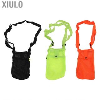 Xiulo Water Bottle Holder Mesh Bag W/ Shoulder Strap Fitness Exercise