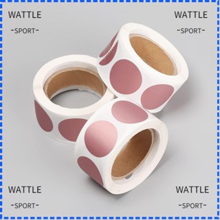 Wattle สติกเกอร์ ลายเกมตลก ทรงกลม ขูดขีด สําหรับตกแต่งบ้าน งานแต่งงาน 300 ชิ้น