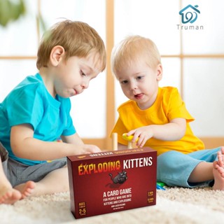 Explodingkittens Original Edition การ์ดเกม สําหรับเด็ก ผู้ใหญ่ [Truman.th]