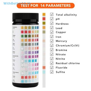 Better 14-in-1 ชุดทดสอบคุณภาพน้ํา คลอรีน PH สําหรับสระว่ายน้ํา