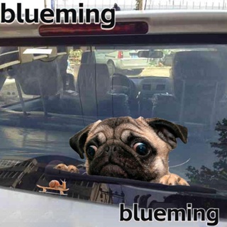 Blueming2 สติกเกอร์ไวนิล ลายตลก สําหรับติดตกแต่งหน้าต่างรถยนต์ ห้องน้ํา