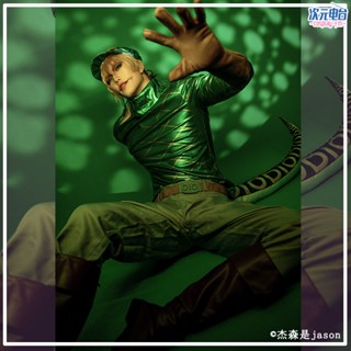 ชุดคอสเพลย์การ์ตูนอนิเมะ Fm STEEL BALL RUN Diego Brando แบบเต็มชุด