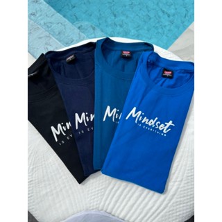 [S-5XL]Mindset เสื้อยืดผ้าCotton no.32 หนานิ่มใส่สบาย