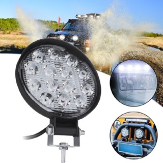 4"INCH Round LED Work Light Pods Flood SPOT Lights For Truck Off Road Tractor