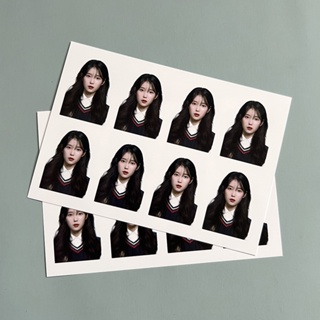 โฟโต้การ์ด Kpop IU Identity Card HD ขนาด 1 นิ้ว สําหรับเก็บสะสม