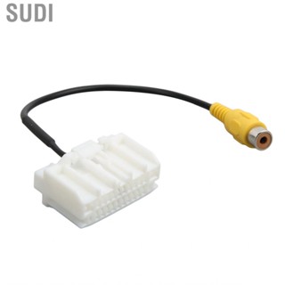 Sudi Backup  Wire Harness RCA To Factory  Display Adapter AUX Video Output for Car Replacement  2008+