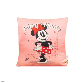 [กทม. 3-5 วัน ส่ง] Koncept furniture หมอนอิง รุ่น DISNEY FUNFEST MINNIE 01 สีชมพู (40 x 40 x 15 ซม.)