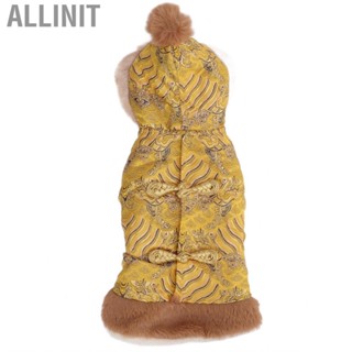 Allinit Winter Pet Dog Suit Clothes Autumn Warmer Dogs Clothing Outfit