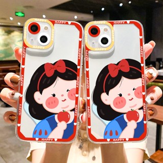 สาวโบว์น่ารัก เเคสโทรศัพท์ TPU Compatible for iPhone 11 14 13 12 15 Pro Max 7 8 14 Plus XR XS Max SE 2020