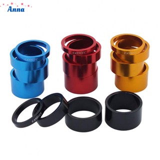 【Anna】Headset Spacer 5mm/10mm/15mm/20mm Aluminum Alloy Fork Front Headset Protable