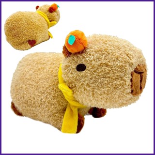 หมอนตุ๊กตานุ่ม รูปการ์ตูน Capybara น่ารัก ขนาดเล็ก ไม่จางหาย ของเล่นสําหรับเด็ก