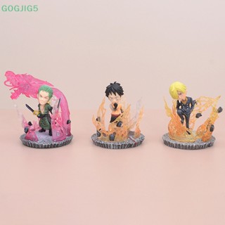 [GOGJIG5] โมเดลฟิกเกอร์ PVC รูปอนิเมะวันพีช ลูฟี่ ของขวัญวันเกิด สําหรับเก็บสะสม