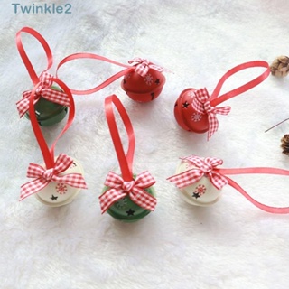 Twinkle กระดิ่งโลหะกลวง 5 ชิ้น สําหรับแขวนตกแต่งต้นคริสต์มาส