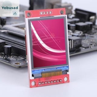 [Yobusad.th] โมดูลหน้าจอ LCD ST7735 128x160 พิกเซล 1.8 นิ้ว พร้อมการ์ด SD สําหรับ Arduino