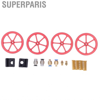 Superparis Hand Twist Nuts  Aluminum Alloy Replacement Parts 3D Printer Leveling with MK8 Nozzles for CR-10 Mini Ender 5 Plus Pro