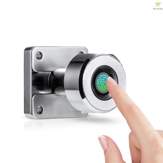 Rechargeable Fingerprint Drawer Lock Zinc Alloy Cabinet Locks Keyless Furniture Smart Lock for Home Office Gym