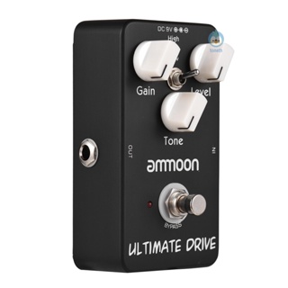 Ammoon AP-02 Ultimate Drive Overdrive แป้นเหยียบเอฟเฟคกีตาร์ Tpth