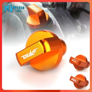 Rtomp ปลั๊กท่อระบายน้ํามันเครื่องยนต์ อลูมิเนียม CNC สําหรับรถจักรยานยนต์ KTM DUKE 390 2013- 2022 200 250