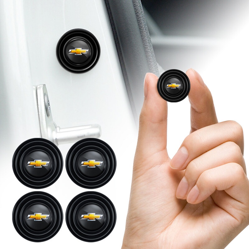 แผ่นสติกเกอร์ปะเก็น ดูดซับแรงกระแทก กันเสียง สําหรับติดประตูรถยนต์ Chevrolet Cruze Captiva Trax Malibu Tahoe