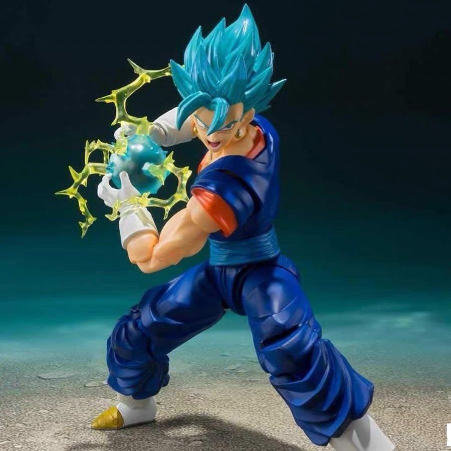 Ready Stock Soul Limited SHF Dragon Ball Super Saiyan God Blue-Haired Vegeta Super Blue