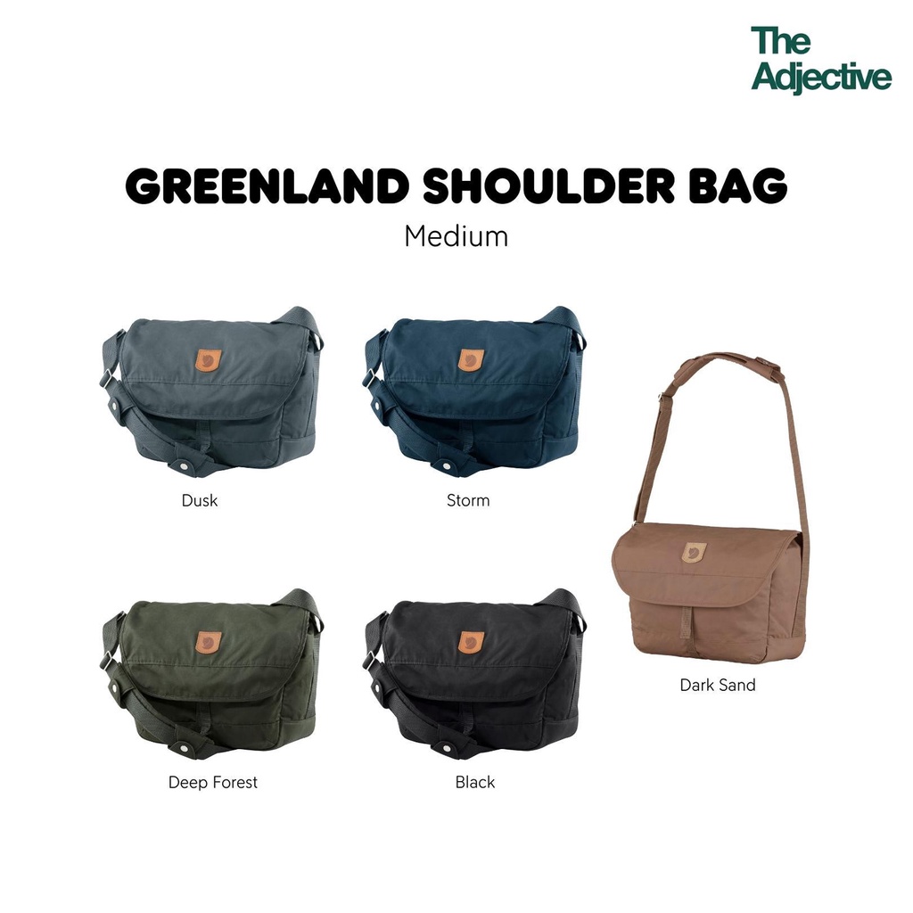 Fjallraven حقيبة كتف Greenland ‏Medium — صورة 5