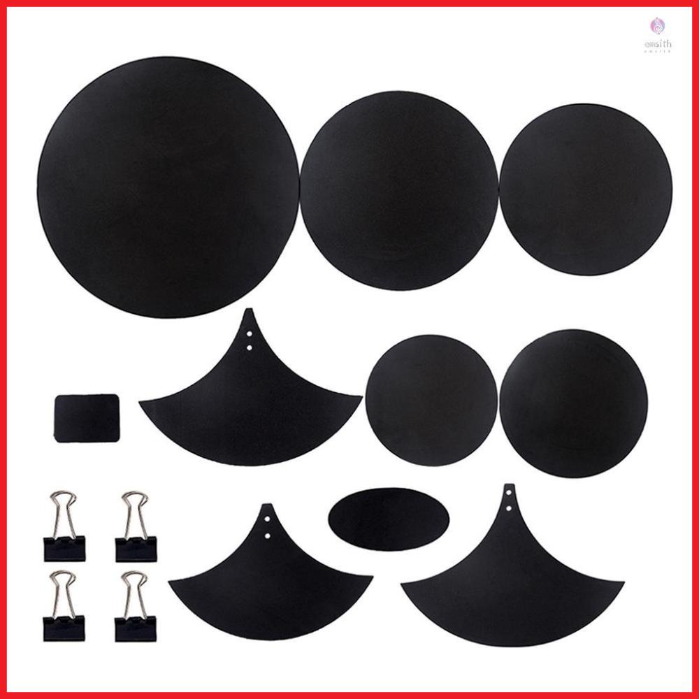 Drum Mute Pads Set for Silent Drum Practice - Mute Pads for Cymbals and Drum Heads