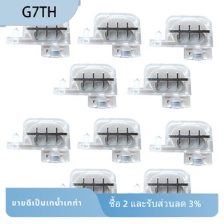 แดมเปอร์หมึก ขนาดเล็ก พร้อมตัวเชื่อมต่อสี่เหลี่ยม แบบเปลี่ยน สําหรับเครื่องพิมพ์ DX5 Roland Mutoh Mimaki Epson R1800 DX4 10 แพ็ค