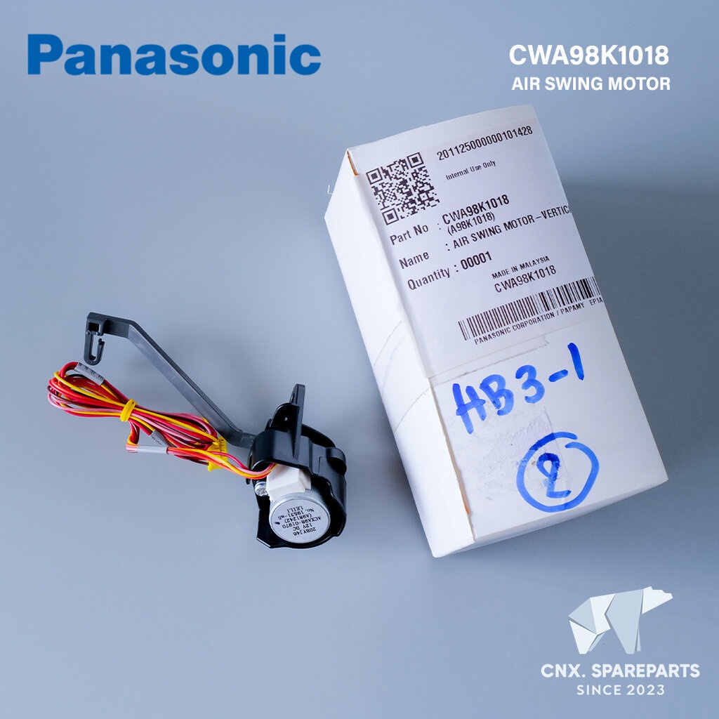 CWA98K1018 (ACXA98-01970) มอเตอร์สวิงแอร์ Panasonic มอเตอร์สวิงแอร์พานาโซนิค (ซ้ายขวา) รุ่น CS-C18NK
