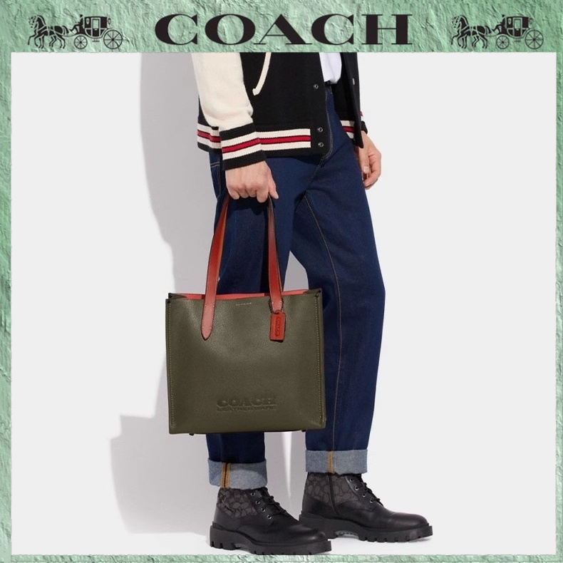 【Coach】กระเป๋าสะพาย  CH765 กระเป๋าผ้า
