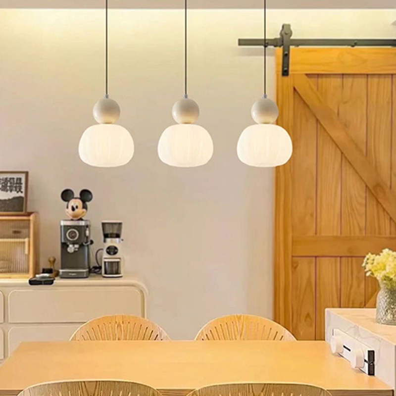 ไฟตกแต่ง มินิมอล โมเดิร์น ไฟแต่งห้อง ไฟเพดาน โคมไฟแขวน ร้านอาหาร นอร์ดิก Led - รูปที่ 4