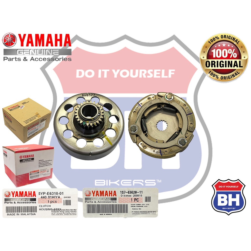 LC135 135LC 4S 5S V1-V8 AUTO CLUTCH HOUSING AUTO SHOE KNUL CLUTCH MANGKUK CLUTCH HLY