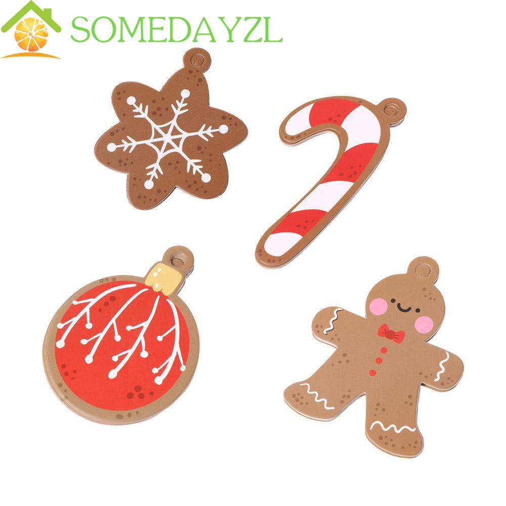 Somedayzl ป้ายแท็กกระดาษแขวน รูปหัวใจ สําหรับตกแต่งปาร์ตี้คริสต์มาส